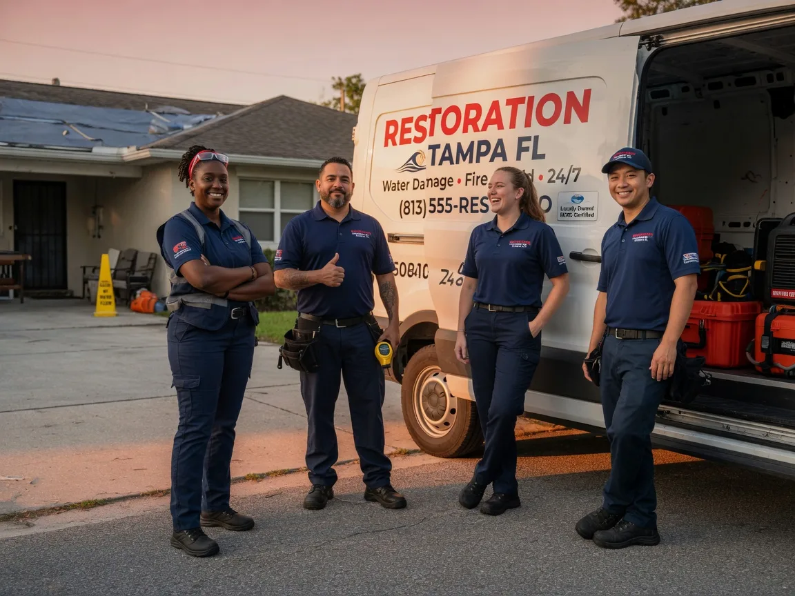 Water Damage Restoration company in Manchester, IA