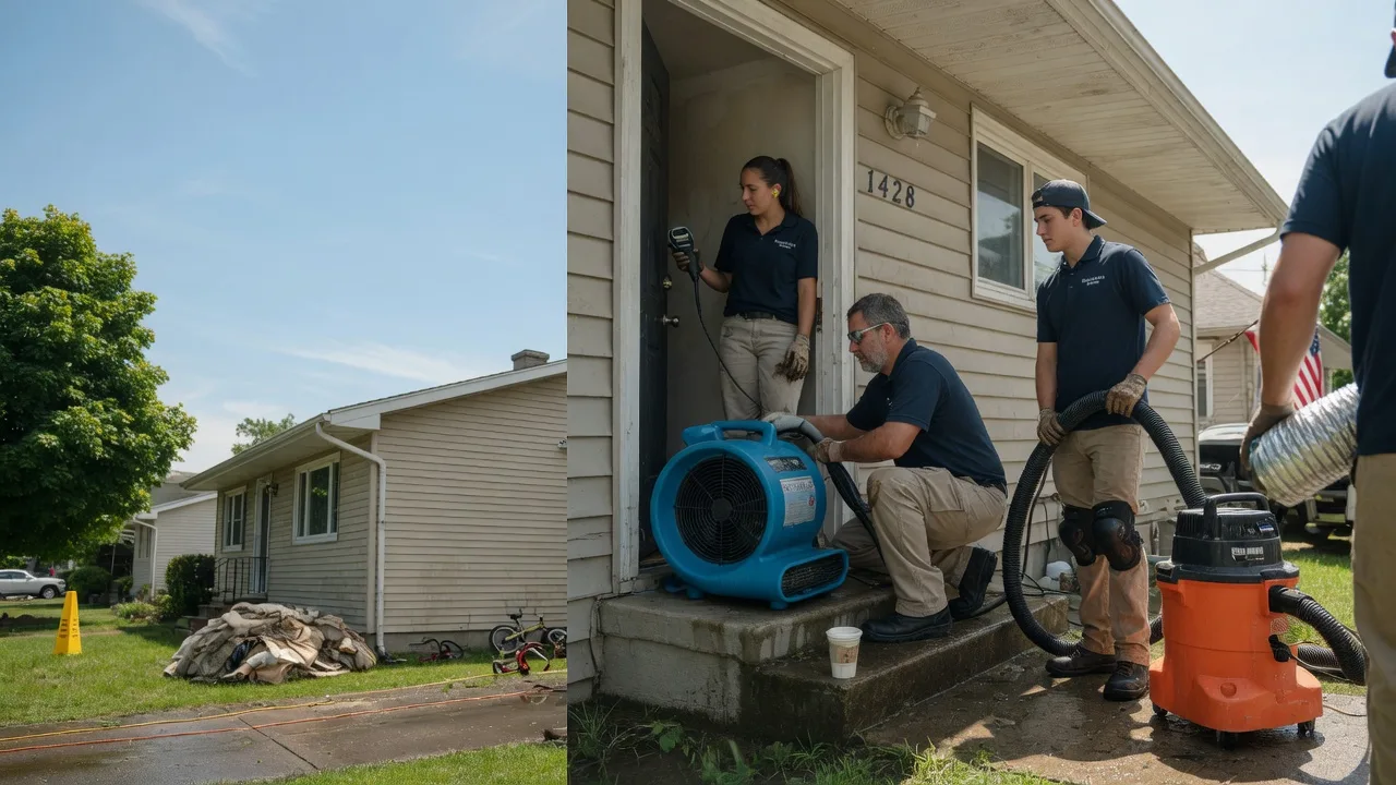 Water Damage Restoration in Manchester, IA near me